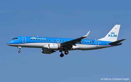 Embraer ERJ-190STD | PH-EXF | KLM Cityhopper | AMSTERDAM-SCHIPHOL (EHAM/AMS) 28.08.2024