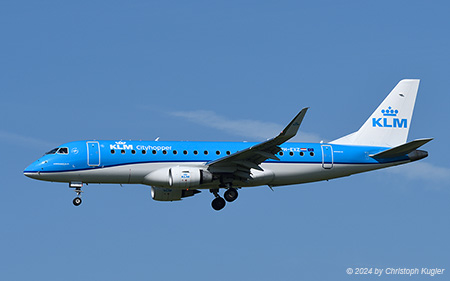 Embraer ERJ-175STD | PH-EXZ | KLM Cityhopper | AMSTERDAM-SCHIPHOL (EHAM/AMS) 28.08.2024