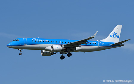 Embraer ERJ-190STD | PH-EZN | KLM Cityhopper | AMSTERDAM-SCHIPHOL (EHAM/AMS) 28.08.2024