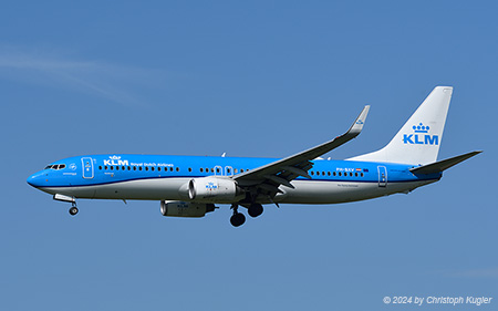 Boeing 737-8K2 | PH-BXV | KLM Royal Dutch Airlines | AMSTERDAM-SCHIPHOL (EHAM/AMS) 28.08.2024