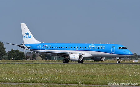 Embraer ERJ-190STD | PH-EXE | KLM Cityhopper | AMSTERDAM-SCHIPHOL (EHAM/AMS) 28.08.2024
