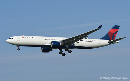 Airbus A330-323E | N809NW | Delta Air Lines | AMSTERDAM-SCHIPHOL (EHAM/AMS) 29.08.2024
