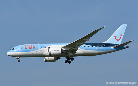 Boeing 787-8 | OO-JDL | TUI Airlines Belgium  |  Flying for TUI Airlines Netherlands and is seen arriving as flight OR703 from Punta Cana and Willemstad to Amsterdam | AMSTERDAM-SCHIPHOL (EHAM/AMS) 29.08.2024