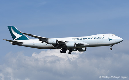 Boeing 747-87UF | B-LJL | Cathay Pacific | AMSTERDAM-SCHIPHOL (EHAM/AMS) 30.08.2024