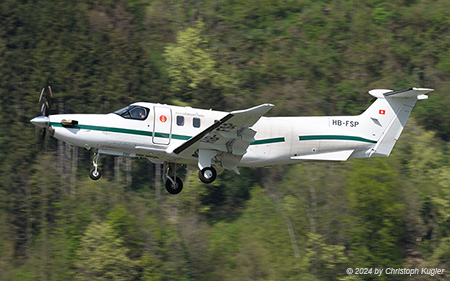 Pilatus PC-12/47E NGX | HB-FSP | Pilatus Flugzeugwerke (Royal Thai Army) | BUOCHS (LSZC/BXO) 11.04.2024