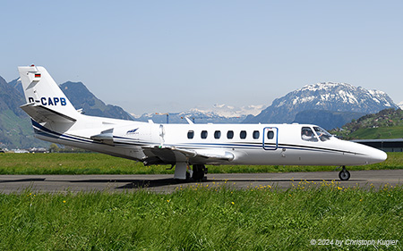 Cessna 560 Citation Encore | D-CAPB | private (Aerowest Flugcharter) | BUOCHS (LSZC/BXO) 11.04.2024