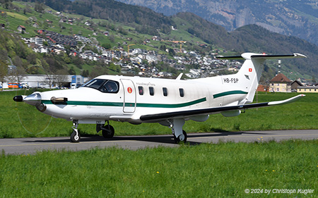 Pilatus PC-12/47E NGX | HB-FSP | Pilatus Flugzeugwerke (Royal Thai Army) | BUOCHS (LSZC/BXO) 11.04.2024