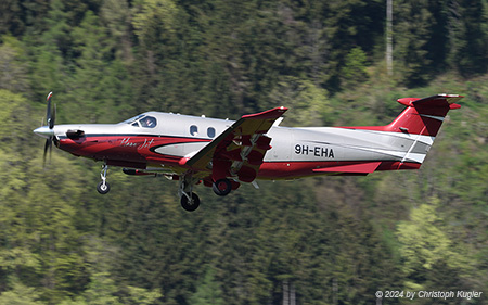 Pilatus PC-12/47E | 9H-EHA | untitled (Hans Jet) | BUOCHS (LSZC/BXO) 11.04.2024