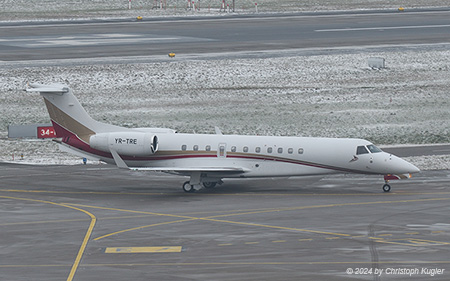 Embraer EMB-135BJ Legacy 650 | YR-TRE | untitled (Toyo Aviation) | Z&UUML;RICH (LSZH/ZRH) 10.01.2024