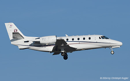 Cessna 560XLS Citation Excel | YU-SVL | untitled (Prince Aviation) | Z&UUML;RICH (LSZH/ZRH) 14.01.2024