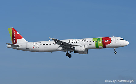 Airbus A321-211 | CS-TJF | TAP Air Portugal | Z&UUML;RICH (LSZH/ZRH) 14.01.2024