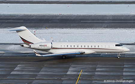 Bombardier BD.700 Global 6000 | N164QS | untitled (Netjets Aviation) | Z&UUML;RICH (LSZH/ZRH) 19.01.2024