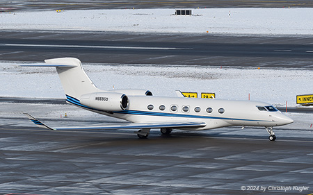 Gulfstream G600 (GVII) | N669GD | untitled (Executive Jet Management) | Z&UUML;RICH (LSZH/ZRH) 19.01.2024