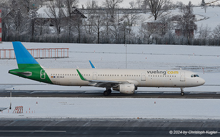 Airbus A321-211 | EC-NLX | Vueling Airlines  |  in basic Level colours | Z&UUML;RICH (LSZH/ZRH) 19.01.2024