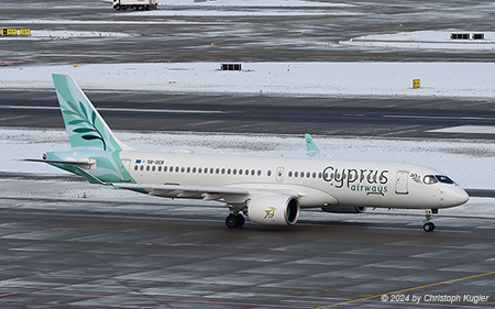 Airbus A220-300 | 5B-DEB | Cyprus Airways | Z&UUML;RICH (LSZH/ZRH) 19.01.2024