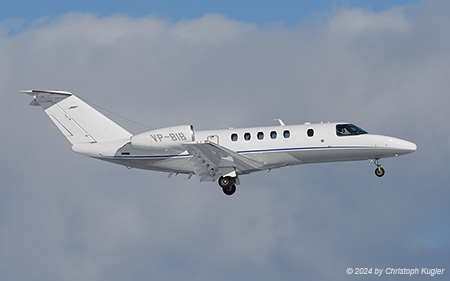 Cessna 525C CitationJet CJ4 | VP-BIB | untitled (Omy Aviation) | Z&UUML;RICH (LSZH/ZRH) 19.01.2024