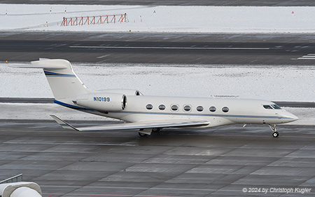 Gulfstream G600 (GVII) | N10199 | untitled (Jet Aviation Flight Services) | Z&UUML;RICH (LSZH/ZRH) 19.01.2024