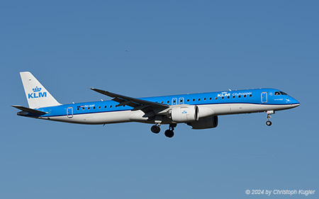 Embraer ERJ-195-E2 | PH-NXF | KLM Cityhopper | Z&UUML;RICH (LSZH/ZRH) 27.01.2024
