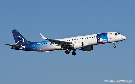 Embraer ERJ-195LR | 4O-AOA | Air Montenegro | Z&UUML;RICH (LSZH/ZRH) 31.01.2024