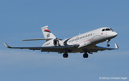 Dassault Falcon 6X | F-HSUP | untitled (Dassault Aviation) | Z&UUML;RICH (LSZH/ZRH) 03.02.2024
