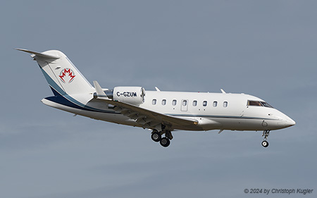 Bombardier Challenger 650 NG | C-GZUM | untitled (Skyservice Business Aviation) | Z&UUML;RICH (LSZH/ZRH) 16.02.2024