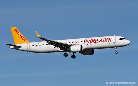Airbus A321-251nx | TC-RBT | Pegasus Airlines | Z&UUML;RICH (LSZH/ZRH) 25.02.2024