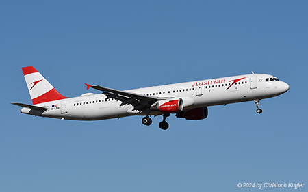 Airbus A321-211 | OE-LBB | Austrian Airlines | Z&UUML;RICH (LSZH/ZRH) 25.02.2024