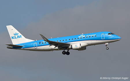 Embraer ERJ-175STD | PH-EXJ | KLM Cityhopper | Z&UUML;RICH (LSZH/ZRH) 08.03.2024