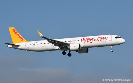 Airbus A321-251nx | TC-RDT | Pegasus Airlines | Z&UUML;RICH (LSZH/ZRH) 08.03.2024