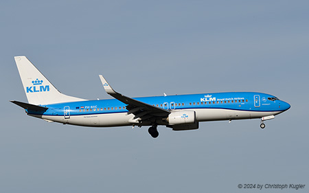 Boeing 737-8K2 | PH-BXC | KLM Royal Dutch Airlines | Z&UUML;RICH (LSZH/ZRH) 20.03.2024