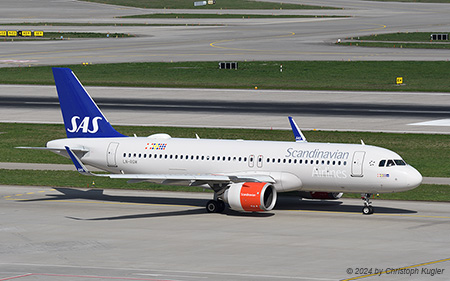 Airbus A320-251n | LN-RGM | SAS Scandinavian Airlines System | Z&UUML;RICH (LSZH/ZRH) 22.03.2024