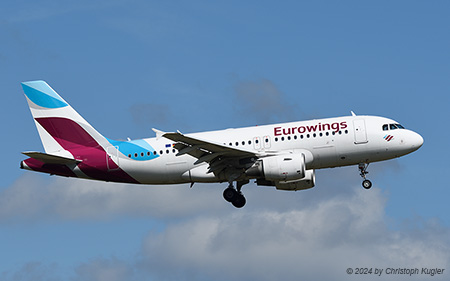 Airbus A319-112 | D-ABGQ | Eurowings | Z&UUML;RICH (LSZH/ZRH) 25.03.2024