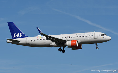 Airbus A320-251n | EI-SIH | SAS Scandinavian Airlines System | Z&UUML;RICH (LSZH/ZRH) 25.03.2024