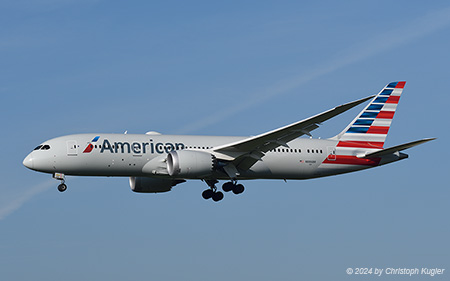 Boeing 787-8 | N886BR | American Airlines | Z&UUML;RICH (LSZH/ZRH) 12.04.2024