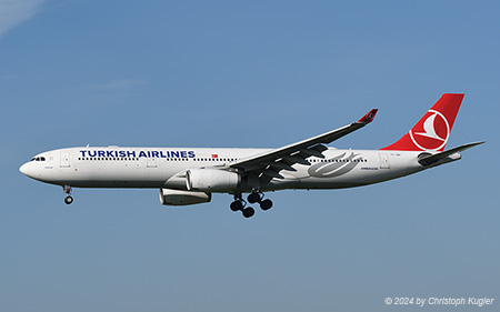 Airbus A330-343E | TC-JNH | Turkish Airlines | Z&UUML;RICH (LSZH/ZRH) 12.04.2024