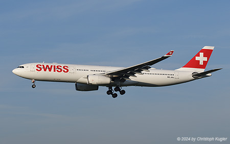 Airbus A330-343X | HB-JHJ | Swiss International Air Lines | Z&UUML;RICH (LSZH/ZRH) 12.04.2024