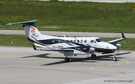 Textron King Air 360 | EX-12001 | untitled (Air KG) | Z&UUML;RICH (LSZH/ZRH) 29.04.2024
