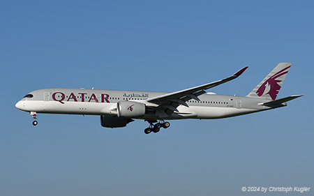 Airbus A350-941 | A7-ALR | Qatar Airways | Z&UUML;RICH (LSZH/ZRH) 10.05.2024