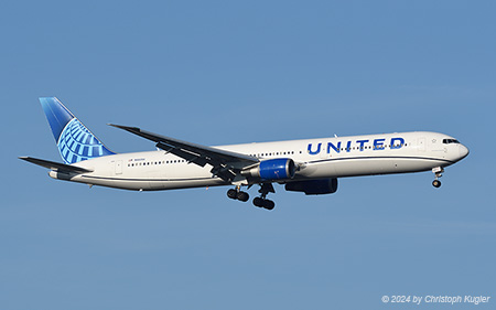 Boeing 767-424ER | N66056 | United Airlines | Z&UUML;RICH (LSZH/ZRH) 11.05.2024