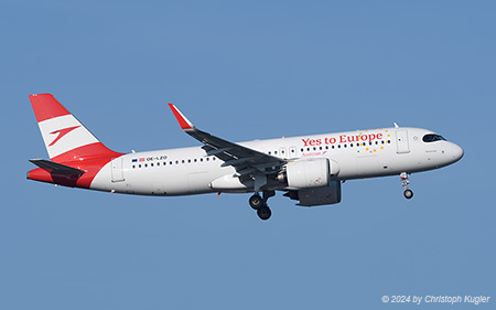 Airbus A320-271n | OE-LZO | Austrian Airlines  |  with 