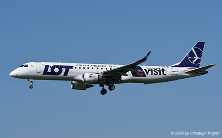 Embraer ERJ-195AR | SP-LNI | LOT Polish Airlines  |  Visist North Morovia titles | Z&UUML;RICH (LSZH/ZRH) 11.05.2024