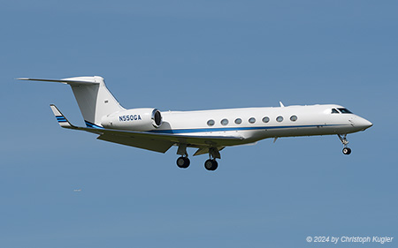 Gulfstream G550 | N550GA | untitled (Gulfstream Leasing) | Z&UUML;RICH (LSZH/ZRH) 14.05.2024
