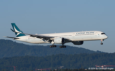 Airbus A350-1041 | B-LXI | Cathay Pacfic | Z&UUML;RICH (LSZH/ZRH) 26.05.2024