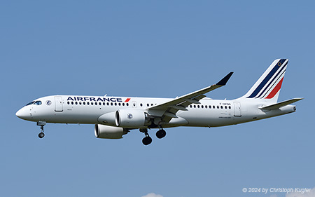 Airbus A220-300 | F-HPNG | Air France | Z&UUML;RICH (LSZH/ZRH) 13.06.2024