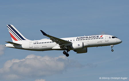 Airbus A220-300 | F-HZUX | Air France | Z&UUML;RICH (LSZH/ZRH) 13.06.2024