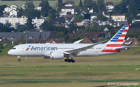 Boeing 787-8 | N880BJ | American Airlines | Z&UUML;RICH (LSZH/ZRH) 13.06.2024