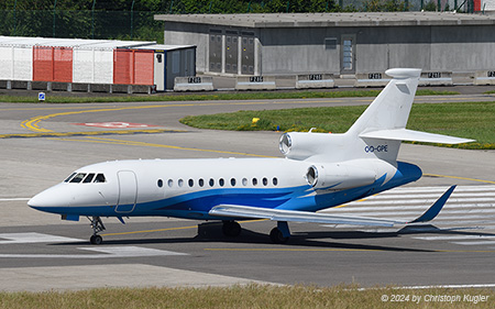 Dassault Falcon 900LX | OO-GPE | untitled (Luxaviation Belgium) | Z&UUML;RICH (LSZH/ZRH) 16.06.2024