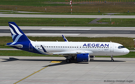 Airbus A320-271n | SX-NEK | Aegean Airlines | Z&UUML;RICH (LSZH/ZRH) 16.06.2024