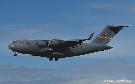 Boeing C-17A Globemaster III | 03-3124 | US Air Force | Z&UUML;RICH (LSZH/ZRH) 17.06.2024