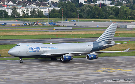 Boeing 747-467F | 4K-BCI | Silk Way West Airlines | Z&UUML;RICH (LSZH/ZRH) 22.06.2024